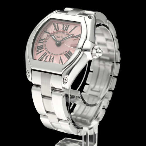 Montre Cartier Roadster - Montre quartz en acier, réf. 2675 (2008) 58 Facettes CRT/RST/001