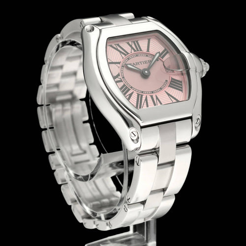 Montre Cartier Roadster - Montre quartz en acier, réf. 2675 (2008) 58 Facettes CRT/RST/001