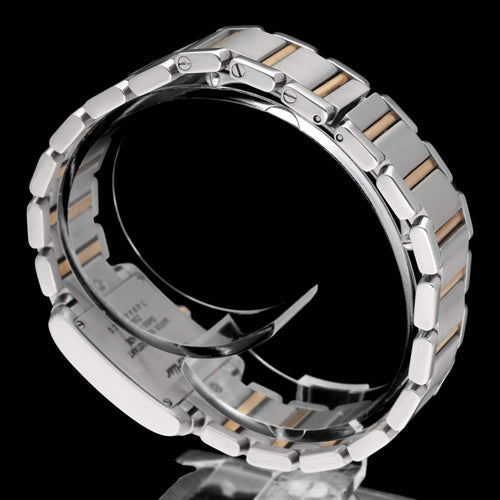 Montre Cartier Tank Française - Montre dame quartz or/acier 20 mm 58 Facettes CRT/TNK/003