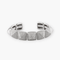 Bracelet Bracelet Pyramide pavé de diamants en or blanc 18 carats 58 Facettes 210016