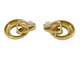 BOUCHERON - Clips d'oreilles Or Jaune, Platine et Diamants
