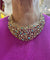 Boucles d'oreilles Gilbert Albert - Demi-parure collier plastron et clips d’oreilles en or jaune 58 Facettes BS153