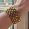 Bracelet Bracelet manchette vintage à maille fleurie souple 58 Facettes REF24083-246