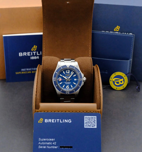 Montre Breitling Superocean II 42 - Montre automatique A17366 acier (2020) 58 Facettes BTL/SOC/096
