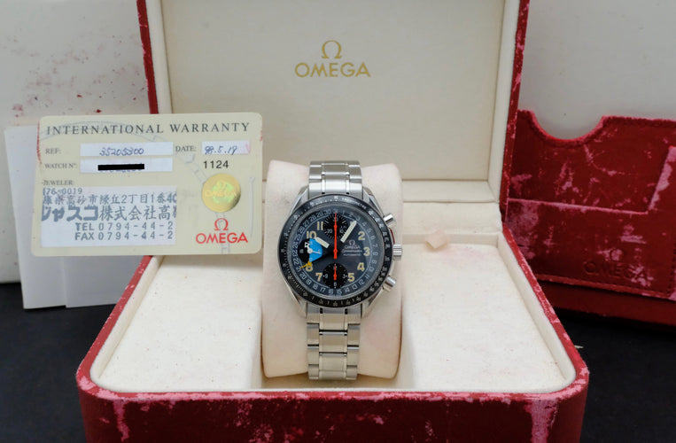 Montre Omega Speedmaster Day Date - Montre 39 mm acier réf. 3520.53.00 (1998) 58 Facettes OMG/SPE/543