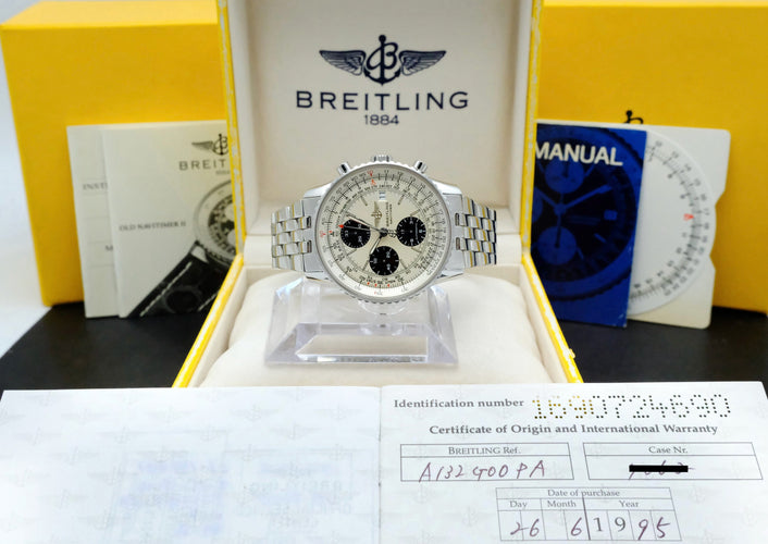 Montre Breitling Navitimer - Montre automatique A13022 en acier (1995) 58 Facettes BTL/NVT/065