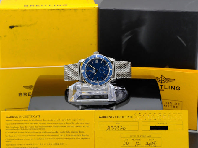 Montre Breitling Superocean Heritage 42 - Montre automatique en acier A37320 (2008) 58 Facettes BTL/SOC/110