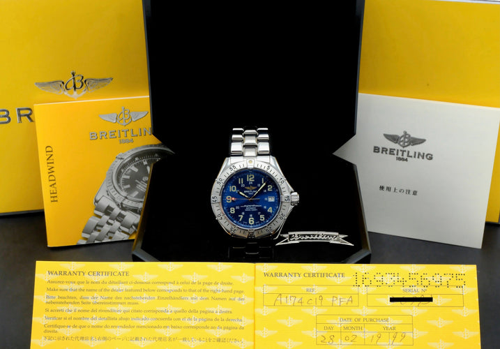Montre Breitling Superocean - Montre automatique A17040 en acier, 1999 58 Facettes BTL/SOC/111