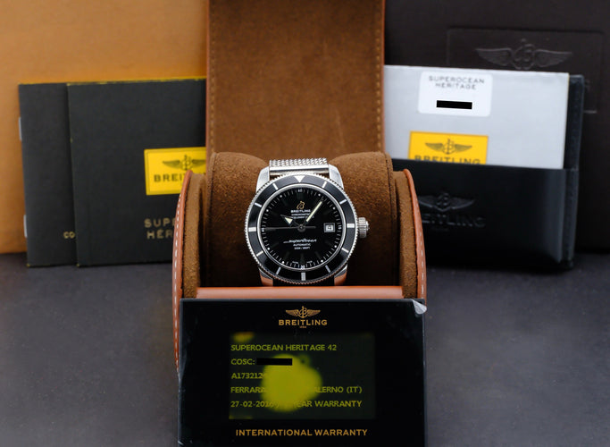 Montre Breitling Superocean Héritage 42 - Montre automatique en acier A17321 (2016) 58 Facettes BTL/SOC/112