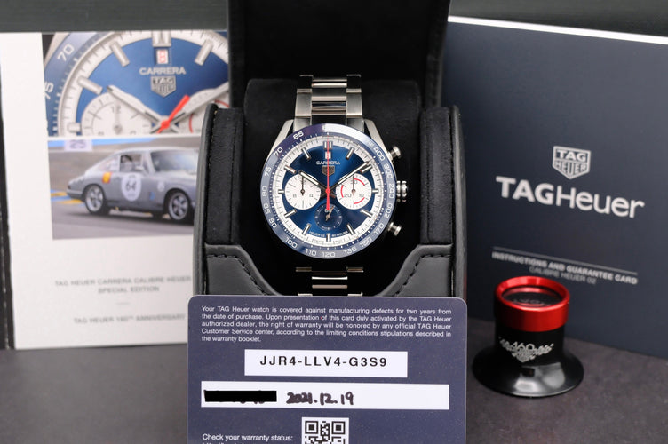 Montre TAG Heuer Carrera Calibre 02 - Montre automatique en acier 44 mm 58 Facettes TAG/CAR/008