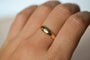 Bague 56 Bague jonc anglais en or jaune 18 carats et diamant 58 Facettes 3595
