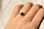 Bague 52 Bague sertie griffes en or jaune 18 carats et hématite 58 Facettes 3611