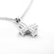 Collier Bulgari - Collier croix en or blanc 18 ct et diamants 58 Facettes 16211