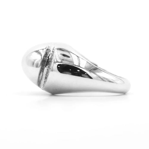 Bague 55 Bulgari Cabochon - Bague en or blanc 18 kt et diamants 58 Facettes 3441