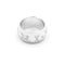 Bague 54 Bulgari Monologo - Bague en or blanc 18 ct et diamants 58 Facettes 8947