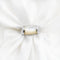 Bague 54 Bulgari Tronchetto - Bague en or blanc 18 carats et nacre 58 Facettes 14556