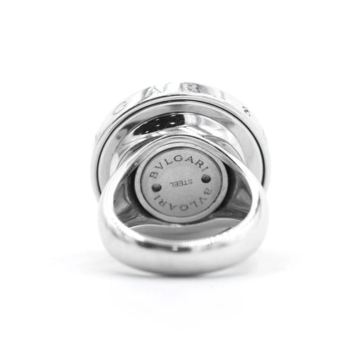 Bague 51 Bulgari Optical - Bague en or blanc 18 ct et onyx 58 Facettes 4579