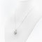 Collier Collier - Pendentif losange en or blanc 18 carats et diamants 0,50 ct 58 Facettes 22321