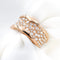 Bague 52 Bulgari B.zero1 Anish Kapoor - Bague haute en or rose 18 ct et diamants 58 Facettes 21880