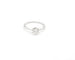 Bague 61 Bague solitaire en or blanc 18 carats et diamants 1,14 ct 58 Facettes 14435