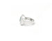 Bague Bague en or blanc 18 kt avec émeraude 1,50 ct et diamants 58 Facettes 14187