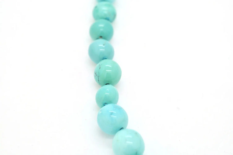 Collier Collier en turquoise avec fermoir en or 18 ct 58 Facettes 14822