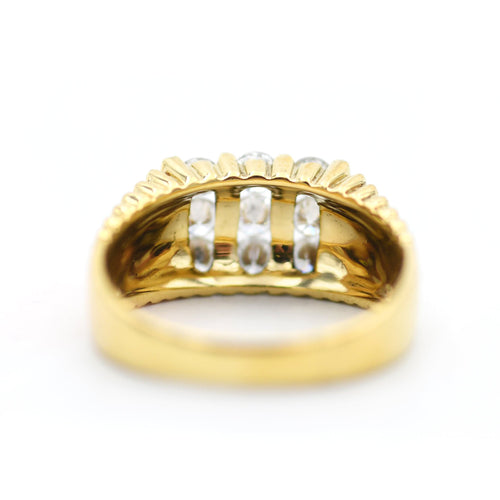 Bague Damiani - Bague fantaisie en or jaune 18 ct et diamants 58 Facettes 22275