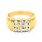 Bague Damiani - Bague fantaisie en or jaune 18 ct et diamants 58 Facettes 22275