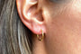 Boucles d'oreilles Boucles d’oreilles créoles lisses en or jaune 18 carats 58 Facettes 3652