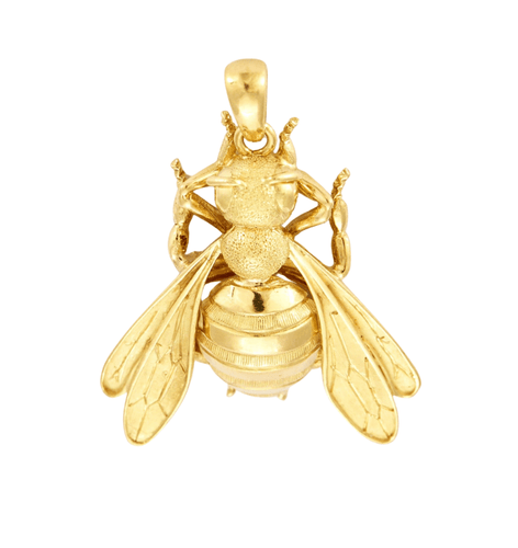 Pendentif Pendentif Guêpe en or jaune 58 Facettes DV0598-8