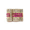 Bague 51 Bague Tank en Or jaune, rubis & diamants 58 Facettes