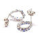 Boucles d'oreilles Boucles d’oreilles poire en or blanc 18 carats, saphirs et diamants 58 Facettes