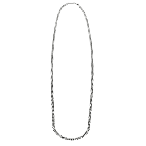 CHOPARD necklace - 18 carat white gold necklace 58 Facettes