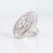 Bague 52 Bague Or Blanc Spirale Diamants 58 Facettes