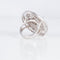 Bague 52 Bague Or Blanc Spirale Diamants 58 Facettes