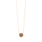 Collier Collier or rose serti de saphir multi-couleur 58 Facettes