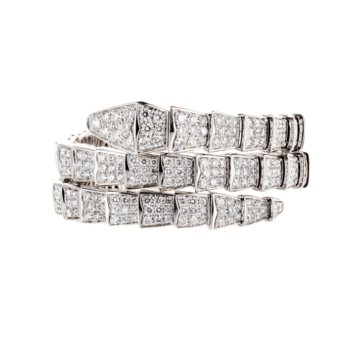 Bracelet BULGARI - Bracelet Serpenti Viper Diamants 58 Facettes