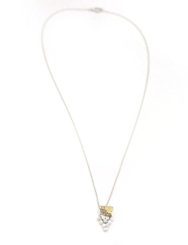 Pendentif Pendentif grappe de raisin en or blanc et diamants 58 Facettes F1361 F1359