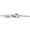 Collier Collier solitaire diamant or blanc 58 Facettes