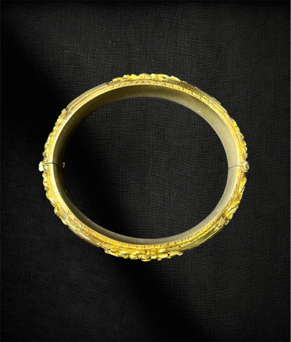 Bracelet Bracelet rigide - Or jaune 18K, technique Pforzheim 58 Facettes