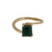 Ring 53 Emerald Twist Ring 58 Facettes