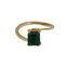 Bague 53 Bague Twist Emeraude 58 Facettes
