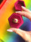 Bague 44 Chevalière rubis ovale en or jaune 18 carats 58 Facettes 1