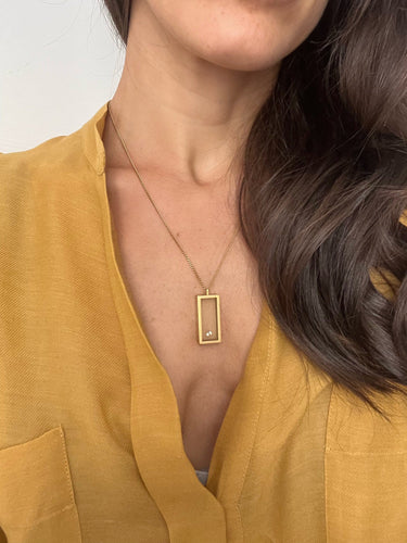 Collier Pascal Morabito Le Morabito - Collier en or jaune 18 carats et diamant 58 Facettes 1