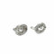 Boucles d'oreilles Clips d’oreilles Art déco en platine et diamants taille ancienne 58 Facettes REF2534-301