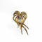 Broche Broche « Posidonie » en or jaune 18k émaillé vert et perle 58 Facettes REF25002-269