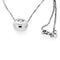 Collier Collier - Solitaire en or blanc 750 avec diamant 0,15 ct 58 Facettes G1616