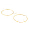 Boucles d'oreilles Guidetti - Boucles d’oreilles créoles en or jaune 18 kt 58 Facettes G2770