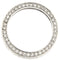 Bague Guidetti - Alliance Éternelle en or blanc avec diamants 58 Facettes G3257