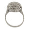 Bague 51 Bague vintage en or blanc 18 kt avec diamant taille rose 0,15 ct 58 Facettes G3781